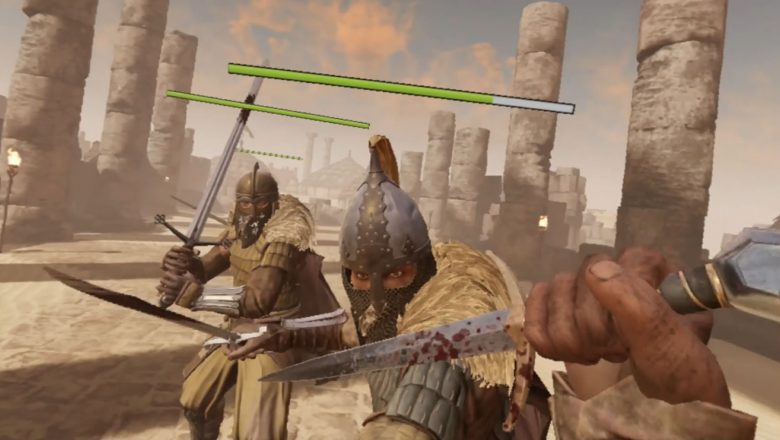 Swordsman PSVR | Two-handed and Reverse grip update gameplay