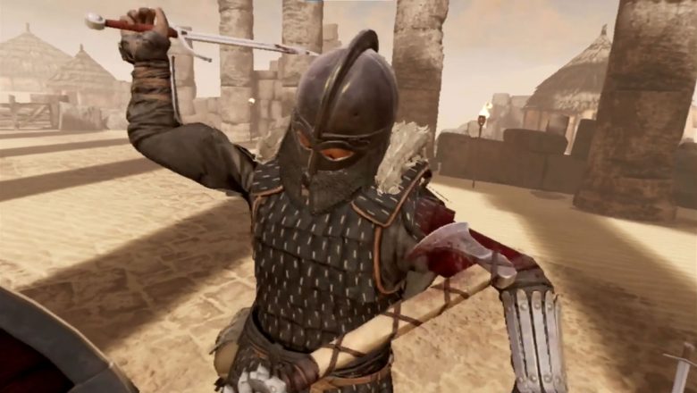 Swordsman PSVR | Armor physics update gameplay (1080p60)