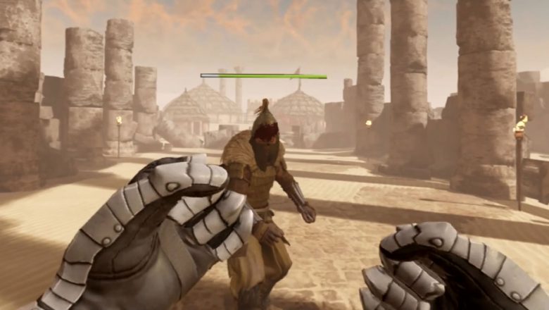 Swordsman PSVR | Hand-to-hand combat update gameplay (1080p60)