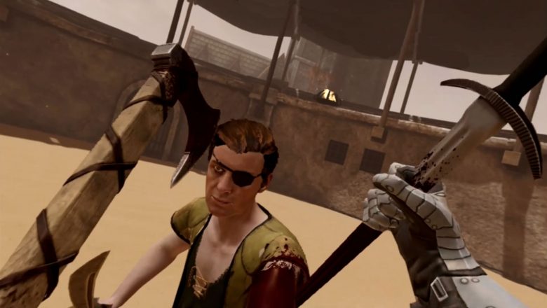 Swordsman PSVR | Advanced weapon handling update gameplay (1080p60)